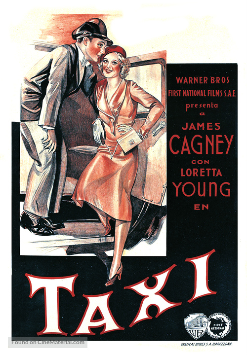 Taxi! - Spanish Movie Poster