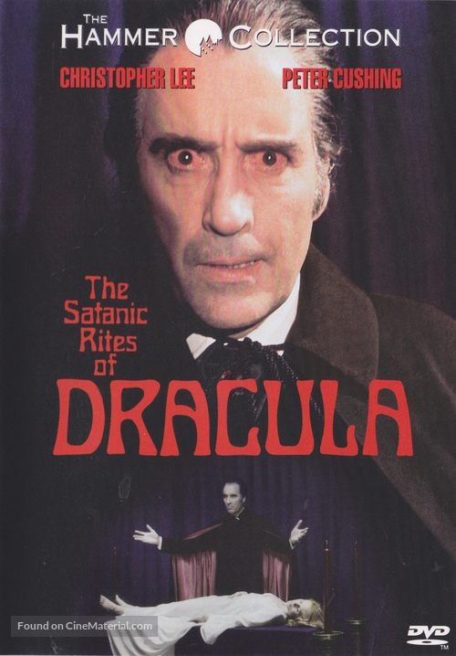The Satanic Rites of Dracula - DVD movie cover