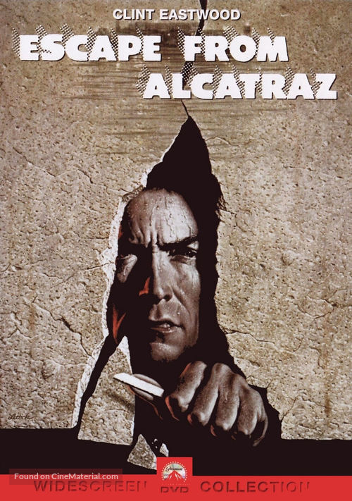 Escape From Alcatraz - DVD movie cover