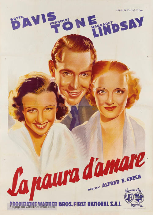 Dangerous - Italian Movie Poster