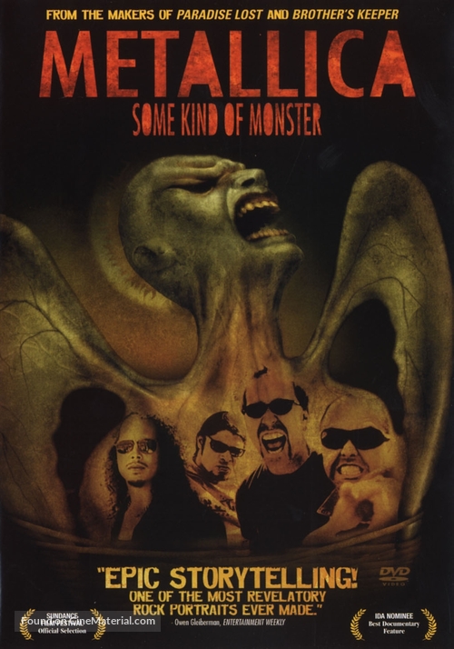 Metallica: Some Kind of Monster - DVD movie cover