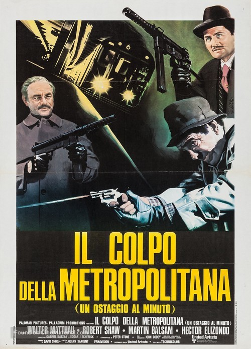 The Taking of Pelham One Two Three - Italian Movie Poster