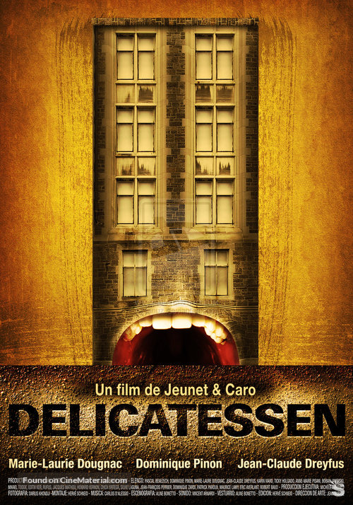 Delicatessen - Spanish Movie Poster