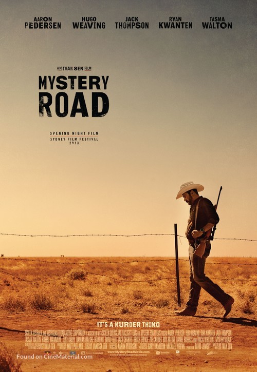 Mystery Road - Australian Movie Poster