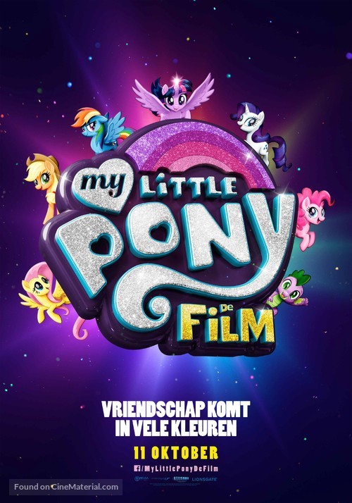 My Little Pony : The Movie - Dutch Movie Poster