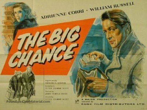 The Big Chance - British Movie Poster