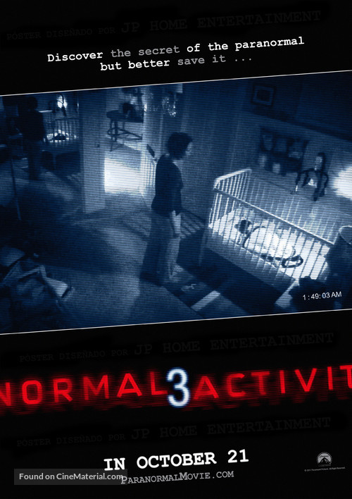 Paranormal Activity 3 - Movie Poster