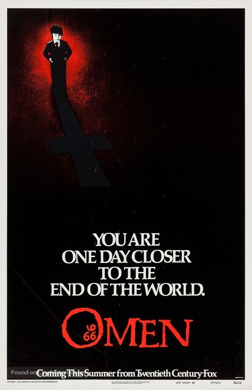 The Omen - Advance movie poster