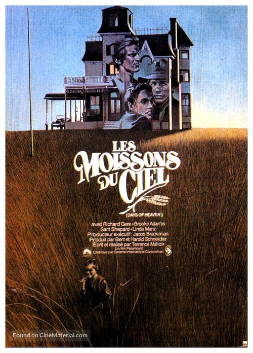 Days of Heaven - French Movie Poster