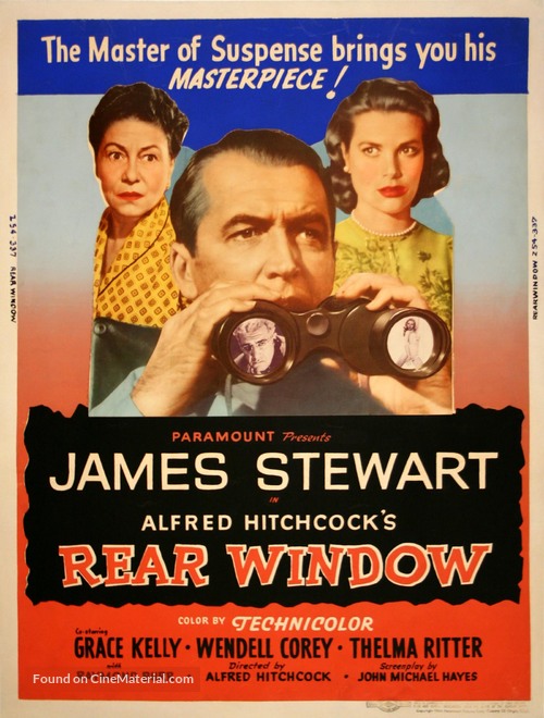 Rear Window - Canadian Movie Poster