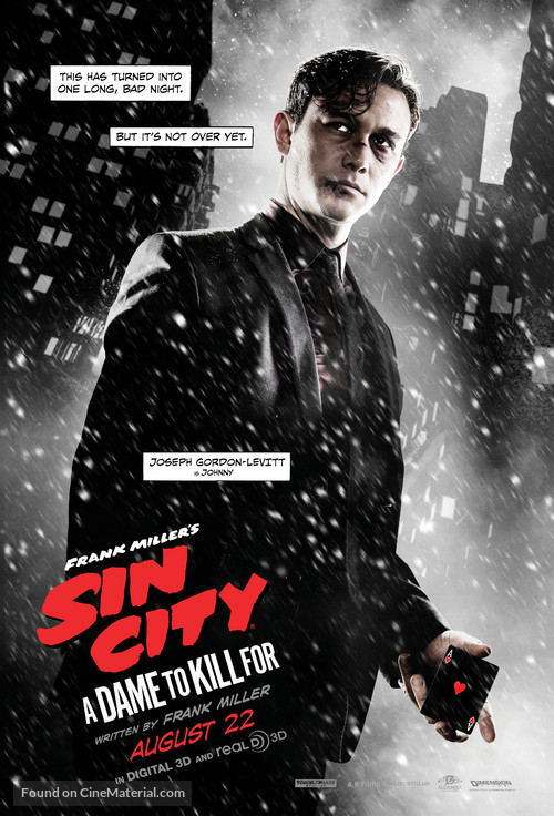 Sin City: A Dame to Kill For - Character movie poster
