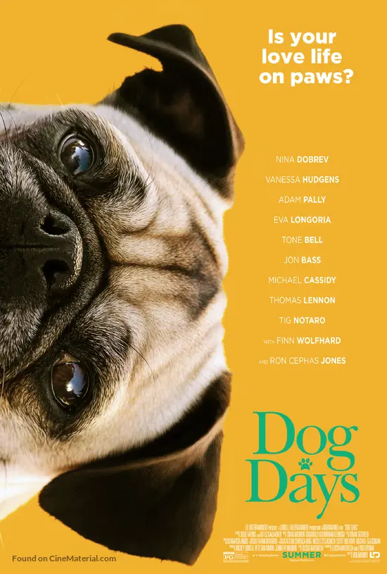 Get Dog Days 2018 Movie Poster For Free Get Wallpaper Dog Days 2018 Movie Poster Free