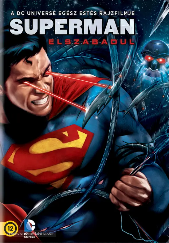 Superman: Unbound - Hungarian DVD movie cover