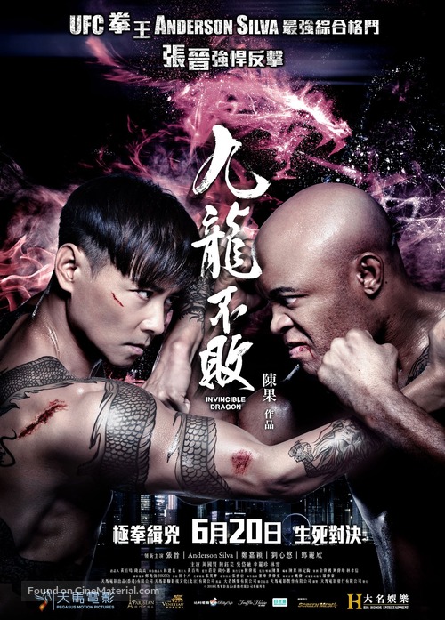 The Invincible Dragon - Hong Kong Movie Poster