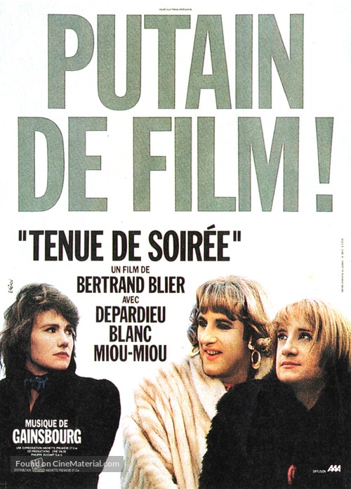 Tenue de soir&eacute;e - French Movie Poster