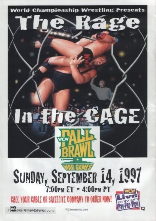 WCW Fall Brawl: War Games - Movie Poster