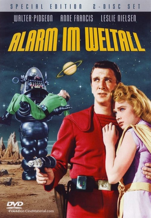 Forbidden Planet - German DVD movie cover