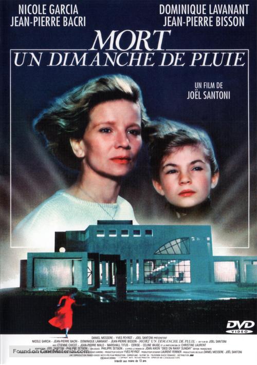 Mort un dimanche de pluie - French DVD movie cover