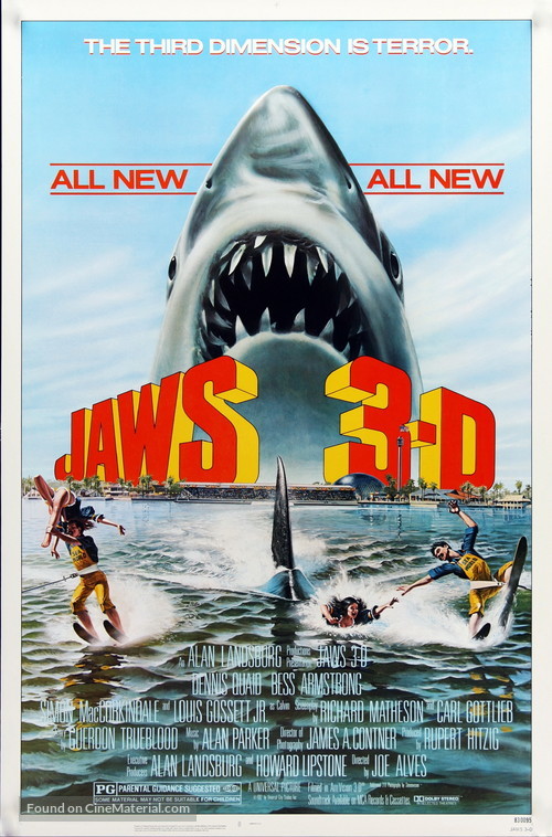 Jaws 3D - Movie Poster