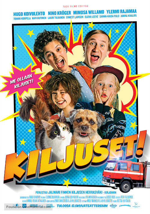 Kiljuset! - Finnish Movie Poster