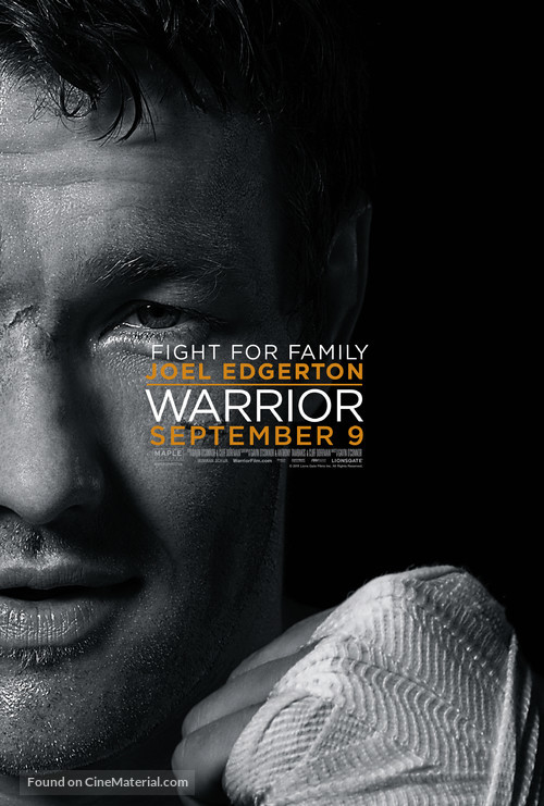 Warrior - Canadian Movie Poster
