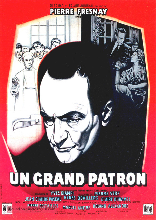 Un grand patron - French Movie Poster