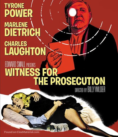 Witness for the Prosecution - Blu-Ray movie cover