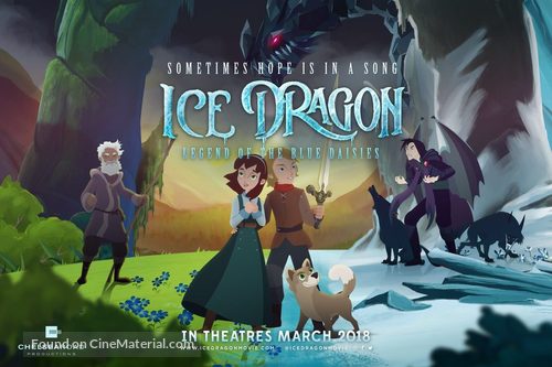 Ice Dragon: Legend of the Blue Daisies - Canadian Movie Poster