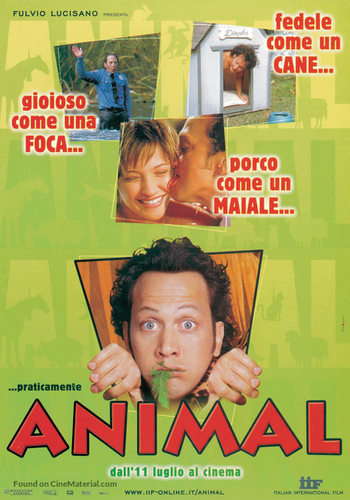 The Animal (2001) Italian movie poster