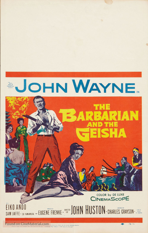 The Barbarian and the Geisha - Movie Poster