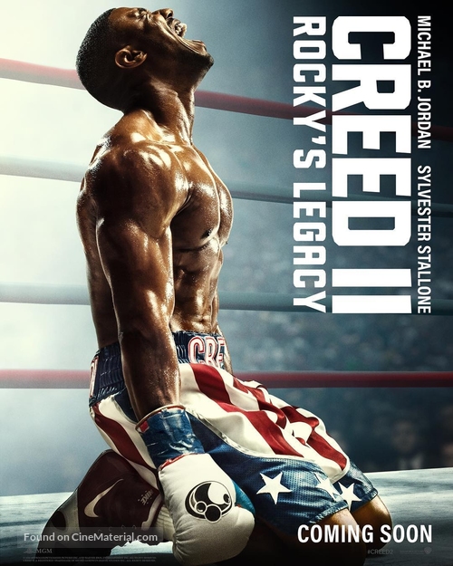 Creed II - British Movie Poster