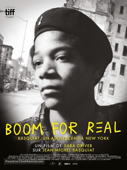 Boom for Real: The Late Teenage Years of Jean-Michel Basquiat - French Movie Poster