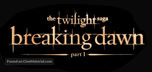 The Twilight Saga: Breaking Dawn - Part 1 - Logo