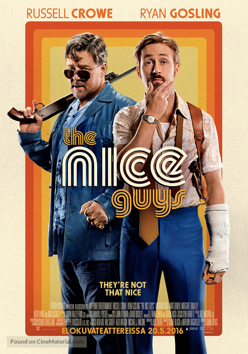 The Nice Guys - Finnish Movie Poster