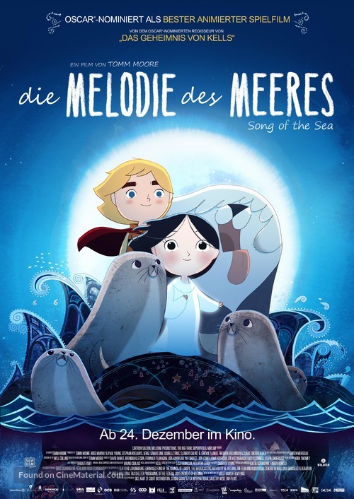 Song of the Sea - German Movie Poster