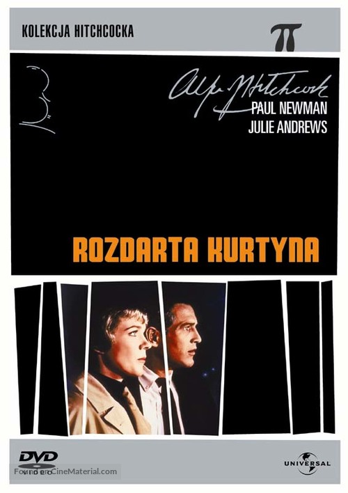 Torn Curtain - Polish DVD movie cover
