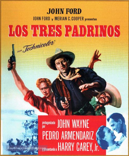 3 Godfathers - Spanish Movie Poster