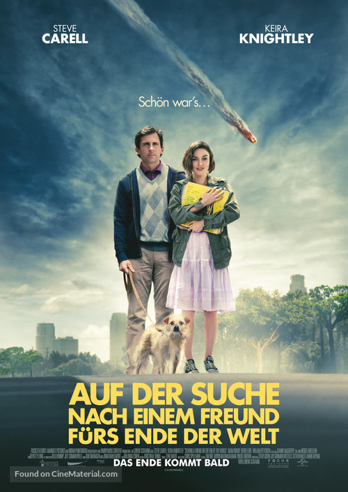 Seeking a Friend for the End of the World - German Movie Poster