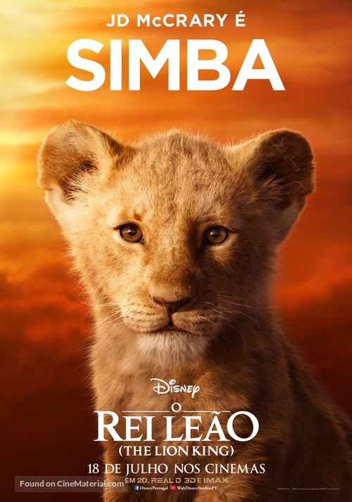The Lion King - Portuguese Movie Poster