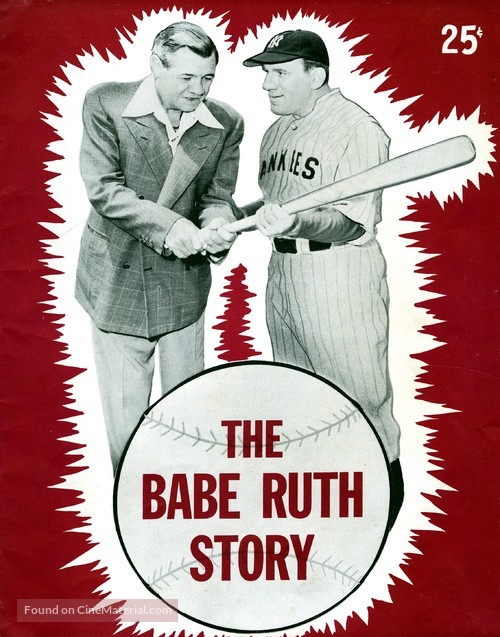 The Babe Ruth Story - Movie Poster