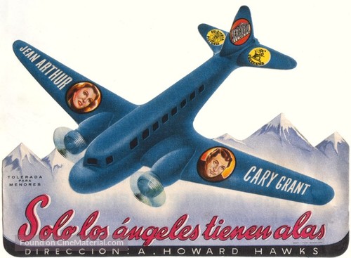 Only Angels Have Wings - Spanish Movie Poster