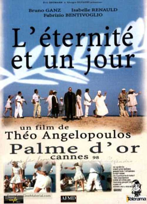 Mia aioniotita kai mia mera - French Movie Poster