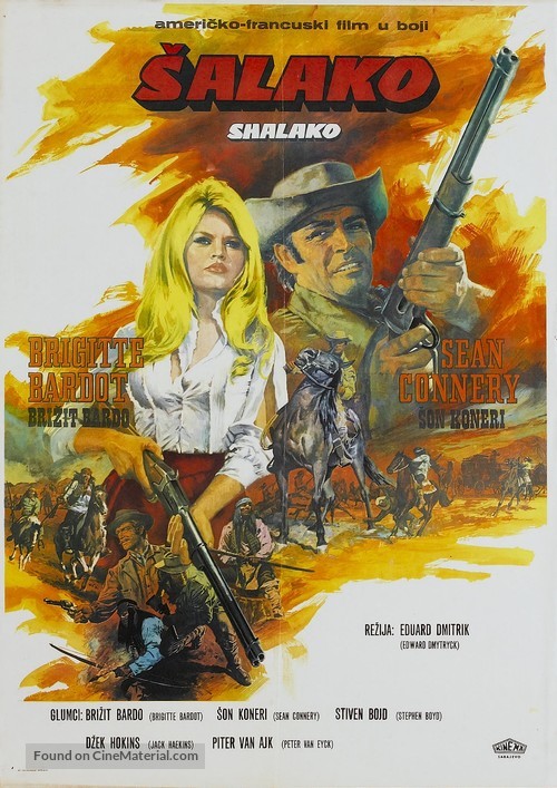 Shalako - Yugoslav Movie Poster