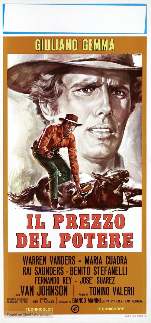 Prezzo del potere, Il - Italian Movie Poster