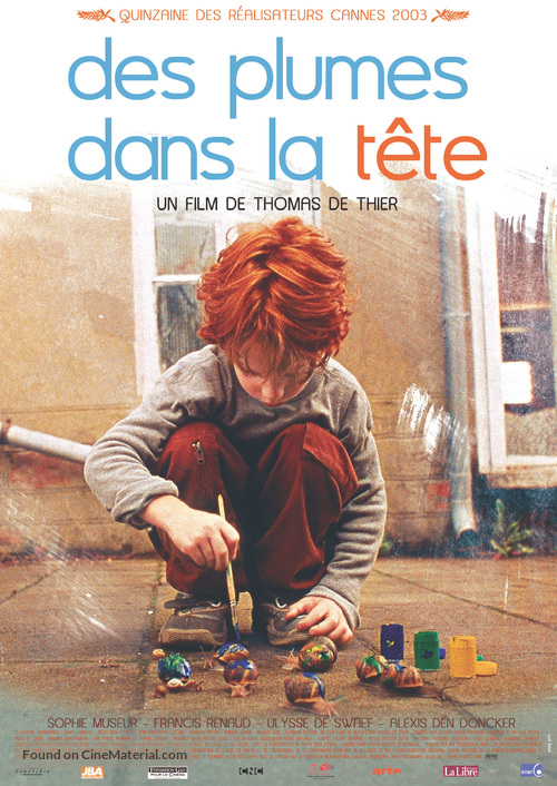 Des plumes dans la t&ecirc;te - French poster