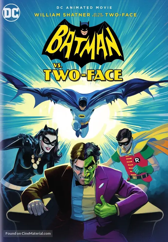 Batman vs. Two-Face - DVD movie cover