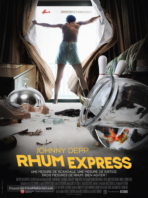 The Rum Diary - French Movie Poster
