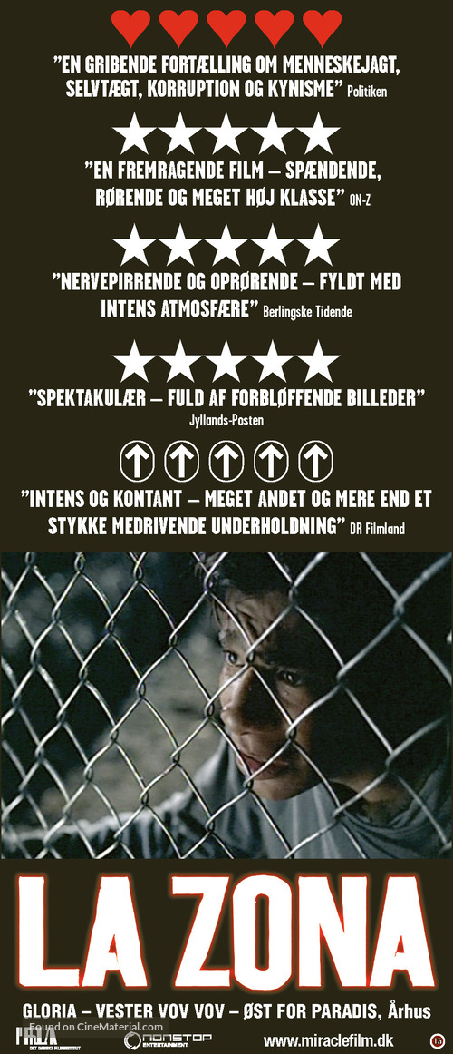 La zona - Danish Movie Poster
