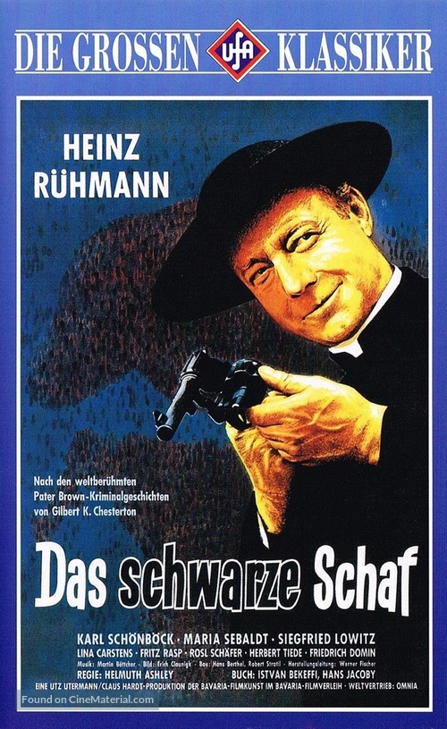 Das schwarze Schaf - German VHS movie cover