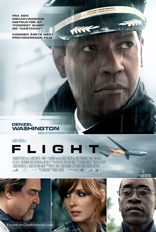 Flight - Danish Movie Poster